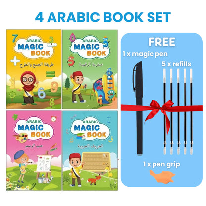 MagicGroove Tracing Book: Reusable Handwriting Practice with Disappearing Ink & Grooves